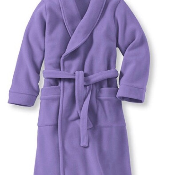 L.L Bean Purple Robe - Picture 1 of 5